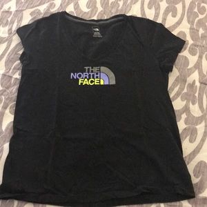 The north face black T-shirt
